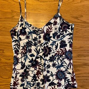 Floral tank top